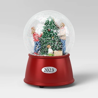 Family Tree Trimming Snow Globe - Wondershop™ - Image 2
